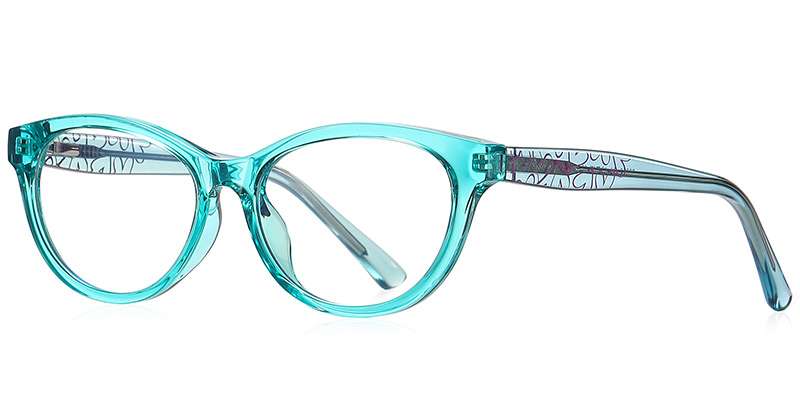 Moneti Eyewear Timeless Elegance Oval Eyeglasses - angle view