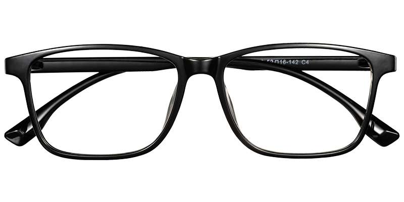 Moneti Eyewear Executive Series Rectangle Eyeglasses - angle view