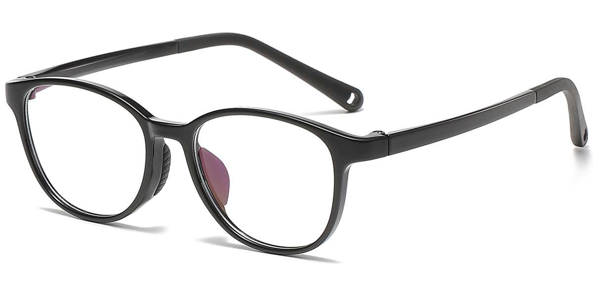 Moneti Eyewear Timeless Elegance Oval Eyeglasses - side view