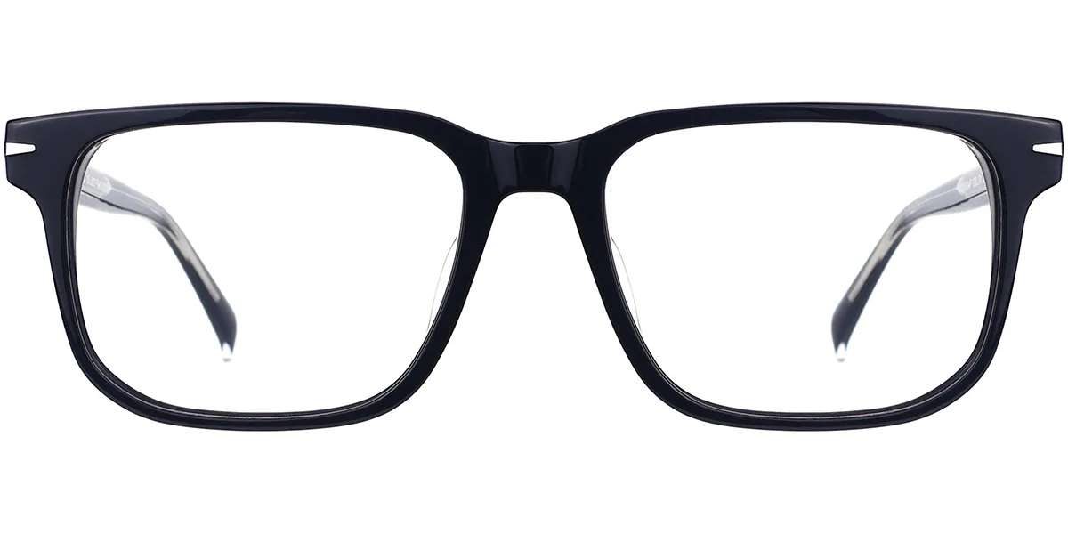 Moneti Eyewear Executive Line Rectangle Eyeglasses - side view