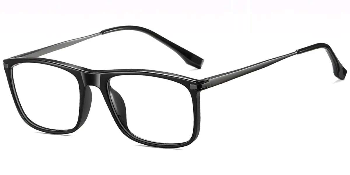 Moneti Eyewear Executive Line Rectangle Eyeglasses - side view