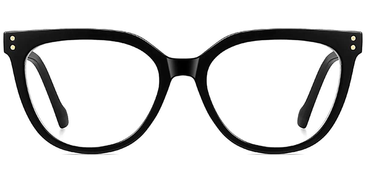 Moneti Eyewear Vintage Glamour Cat-Eye Eyeglasses - side view