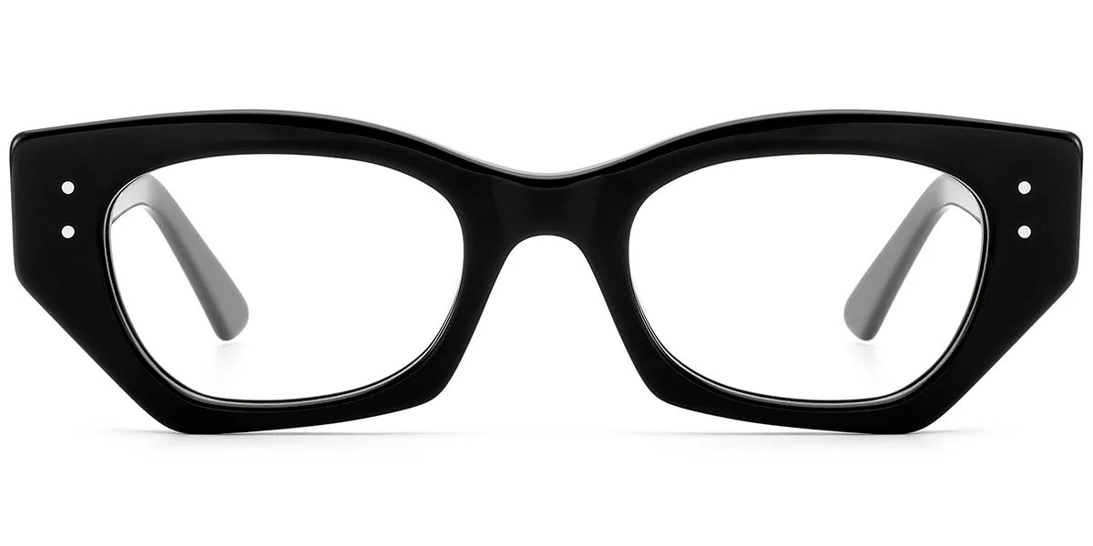 Moneti Eyewear Executive Line Rectangle Eyeglasses - front view